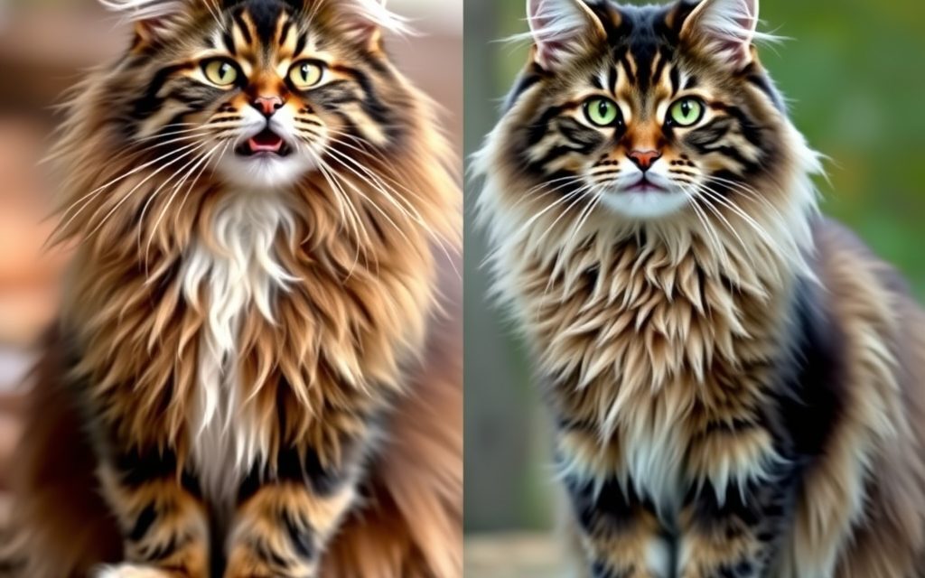 Maine Coon czy kot norweski leśny – porównanie charakteru, aktywności, zdrowia i pielęgnacji
